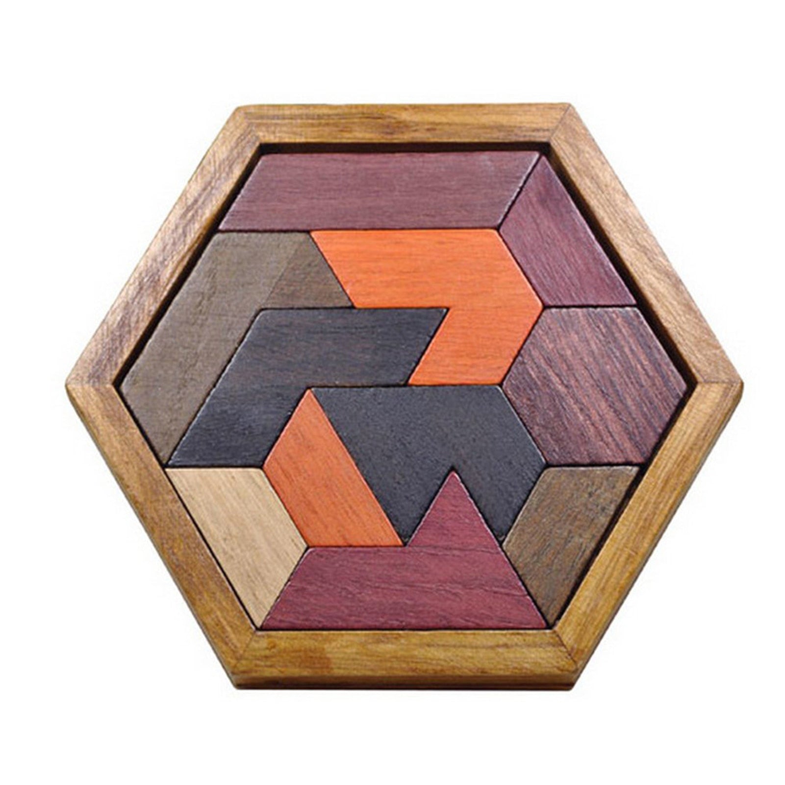 Puzzle montessori magnétique en bois pour enfants - Un petit génie