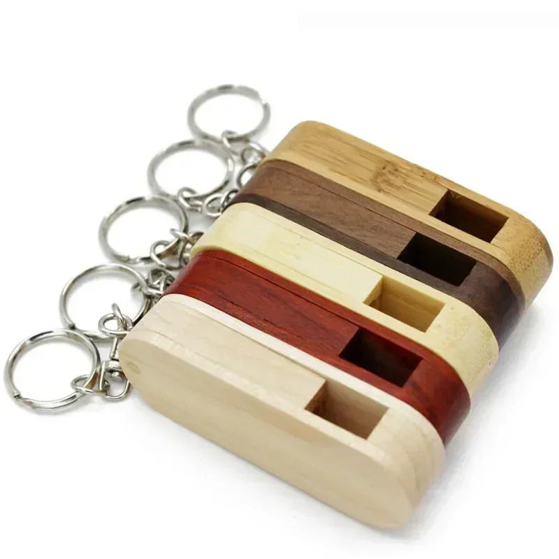 Clé usb pliable porte-clé bois bambou personnalisable logo texte cadeaux promotion entreprise mariage photographe goodies durable - lebois-eco.com