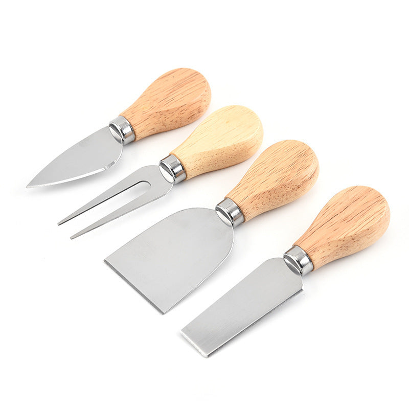 Couteaux à fromage bambou 4pcs