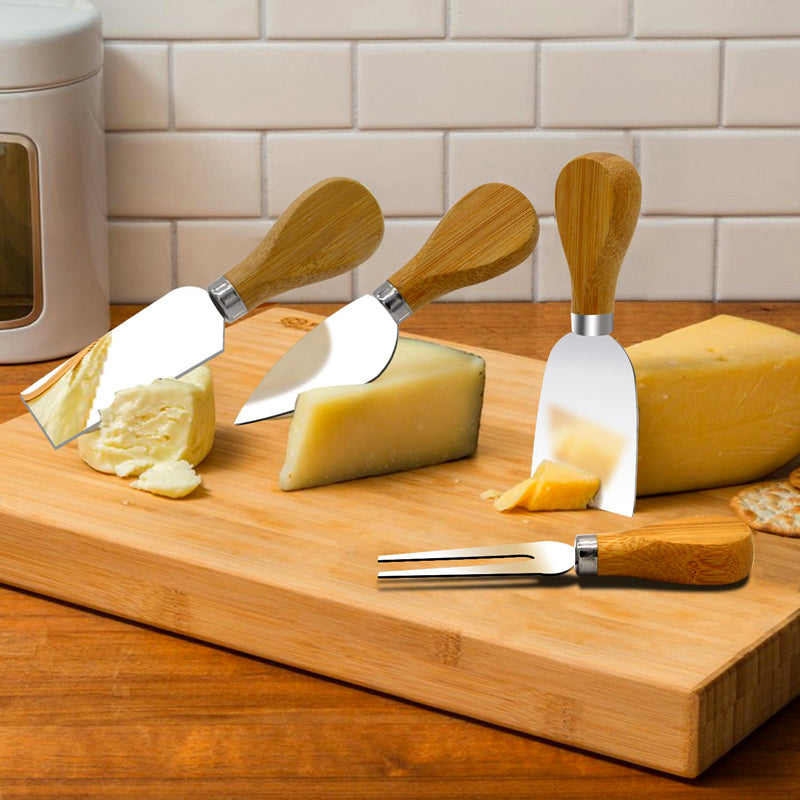 Couteau à fromage, ensemble de 7 couteaux à fromage, couteau à fromage en acier  inoxydable avec