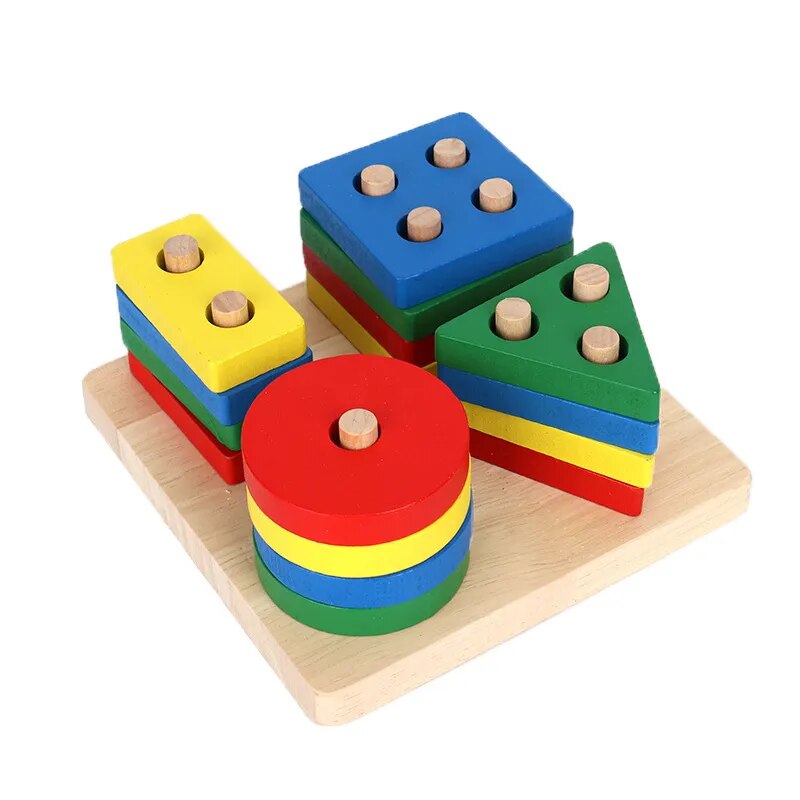 Jeu jouet bois à empiler bloc construction enfant bébé éveil apprentissage cadeau anniversaire noël écologique durable - lebois-eco.com