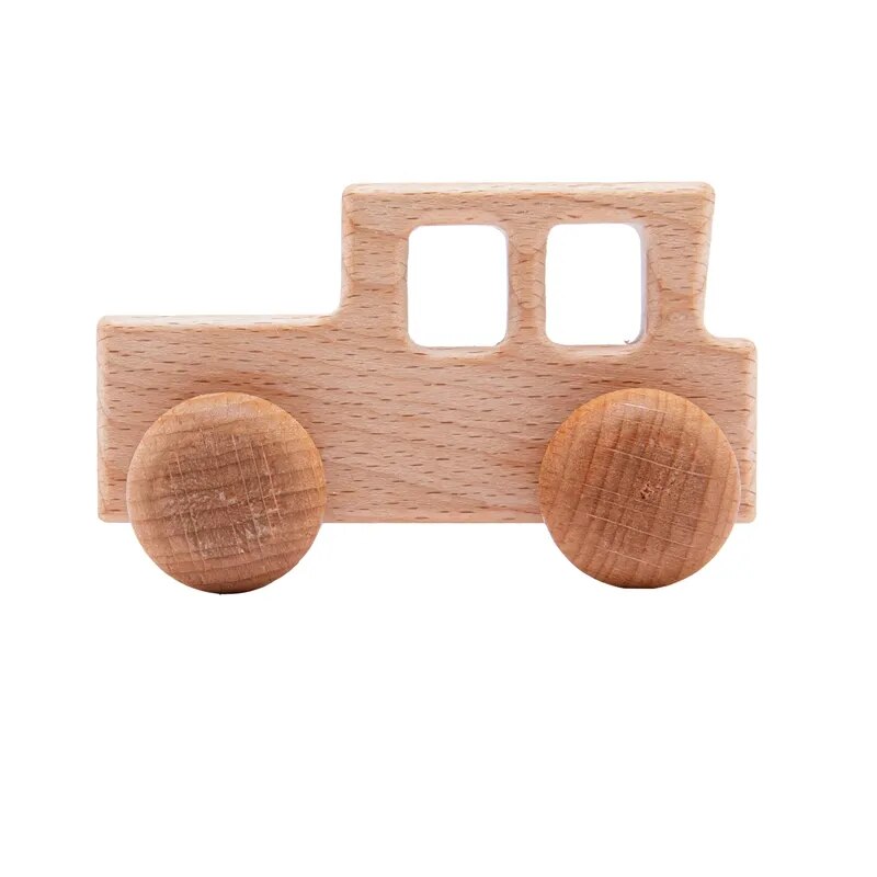 Jouet petite voiture train bébé bois hêtre artisanal fait main cadeau noël anniversaire éveil éducation écologique renouvelable durable - lebois-eco.com