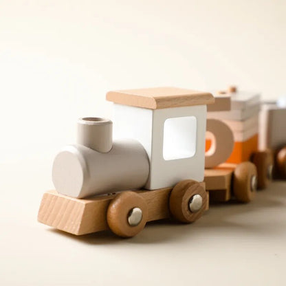 Train bois jouet jeux pour enfant bloc construction chiffre éveil éducation apprentissage cadeau noël anniversaire naturel durable renouvelable écologique - lebois-eco.com