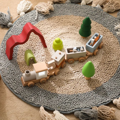 Train bois jouet jeux pour enfant bloc construction chiffre éveil éducation apprentissage cadeau noël anniversaire naturel durable renouvelable écologique - lebois-eco.com