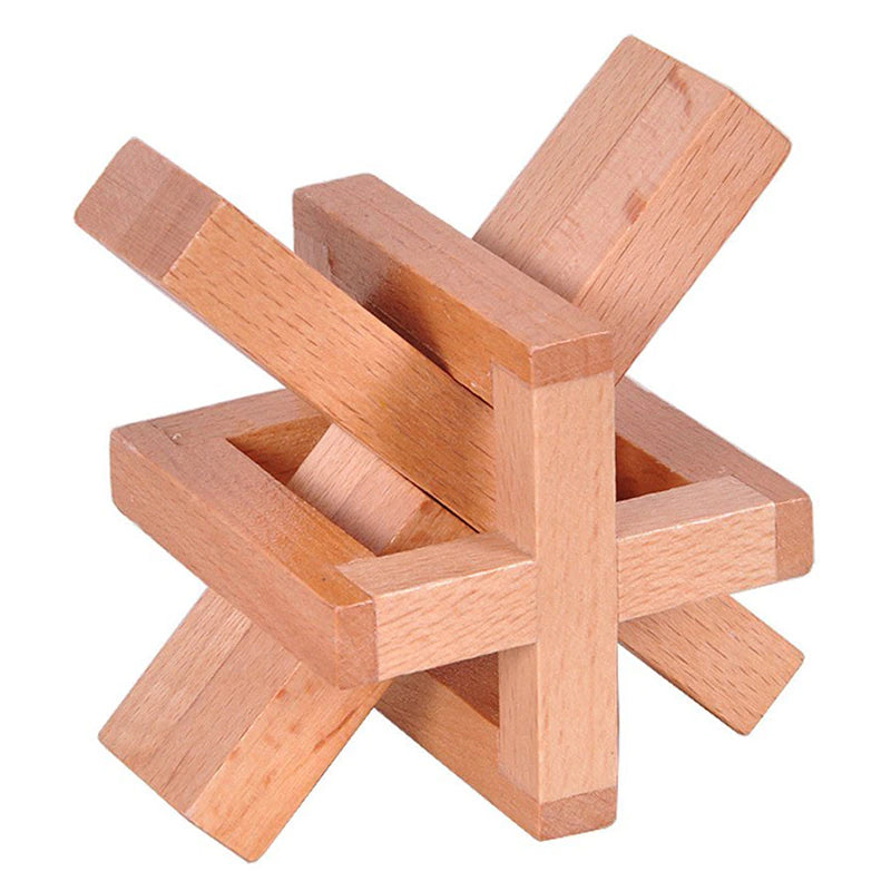 Casse-tête chinois en bois de hêtre « l'impossible chaise »