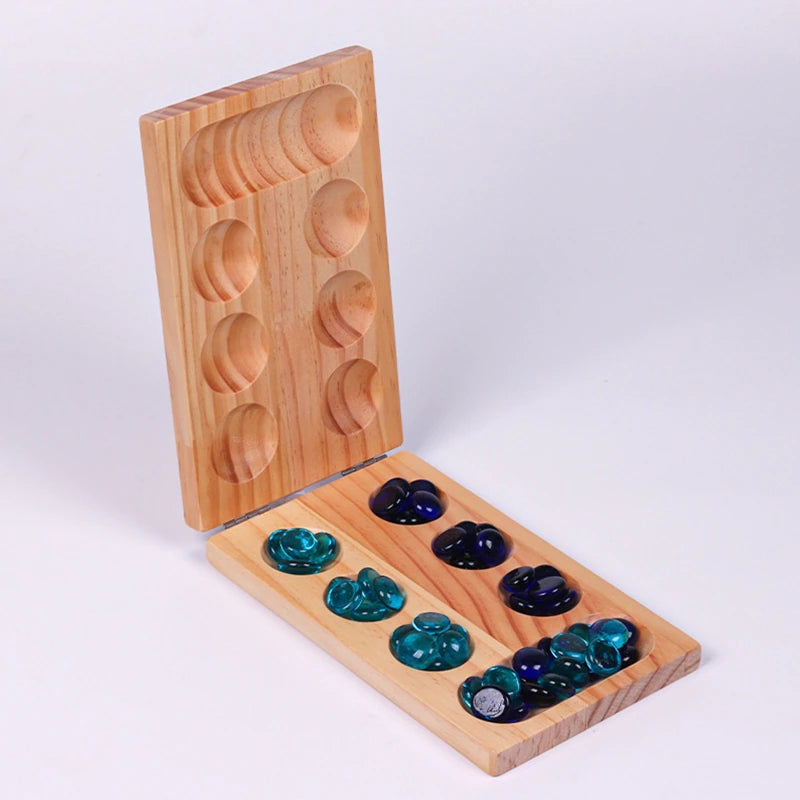 Jeu Mancala africain stratégie société bois bambou jouet enfant adulte renouvelable écologique environnement responsable - lebois-eco.com