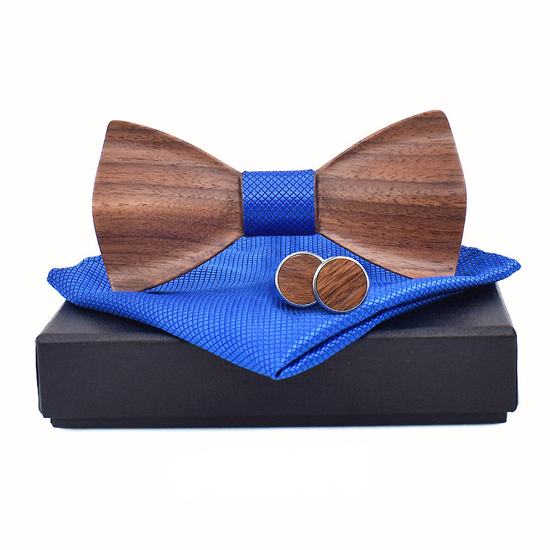 Noeud papillon bois bambou manchette boutons écharpe homme tenue élégant soirée mariage fête smoking cravate cadeau renouvelable environnement écologique responsable - lebois-eco.com